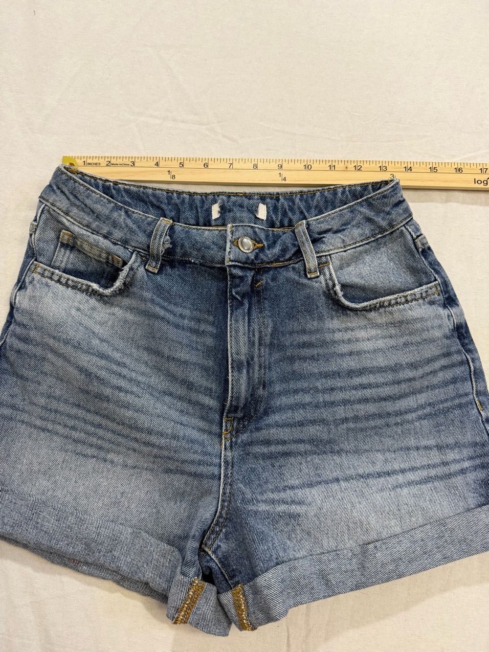 Light Blue Women's Jean Shorts